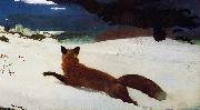 Winslow Homer The Fox Hunt France oil painting artist